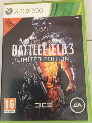 Juego Para Xbox 360 Original Battlefield3, Edicion Limitada