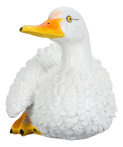 Adorno De Resina Para Estatua De Pato, Innovador Y Divertido