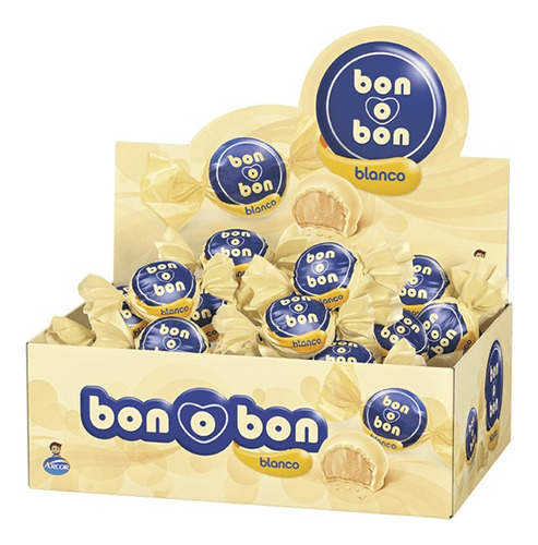 Bon O Bon Bombon Blanco X30un - En Golosinar