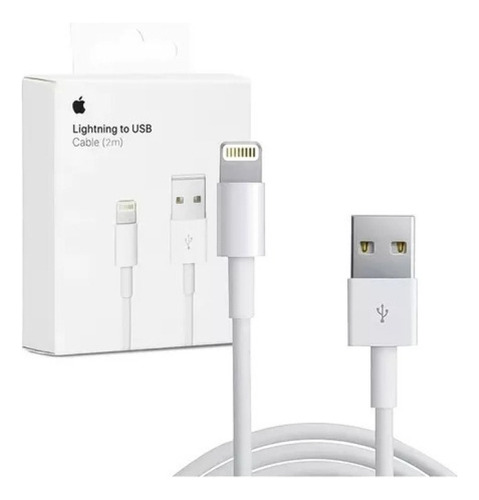 Cable 2m Usb-c Para iPhone Carga Rápida Blanco