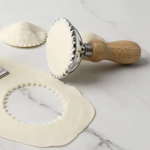 Molde Redondo 5 Cm Peq Ondulado Massas Biscoitos Confeitaria Cor Inox