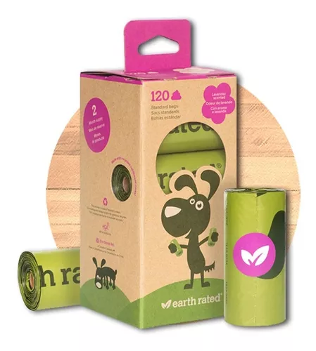 Earth Rated Dispensador de Bolsas para Desechos con 15 Bolsas