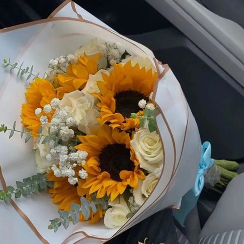 100 Hojas De Papel Coreano Rx Para Tu Ramo De Flores Surtida