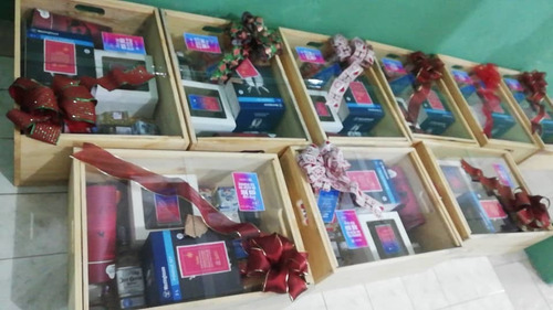 Imagen 5 de 10 de Cestas De Madera Cajas Con Tapa De Madera O Vidrio Huacales