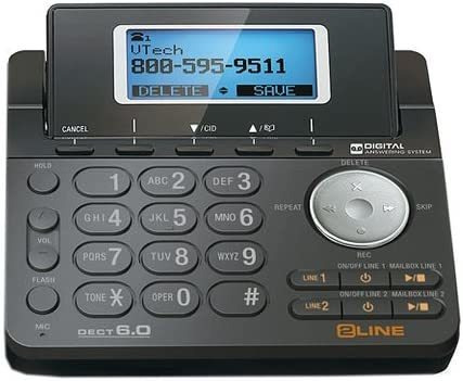 Vtech Ds6151-11 Teléfono Inalámbrico Expandible De 2 Líne...