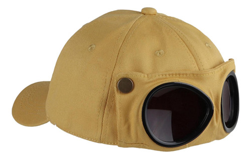 Novedosa Gorra De Béisbol, Gafas W, Estilo Sombrilla, Algodó