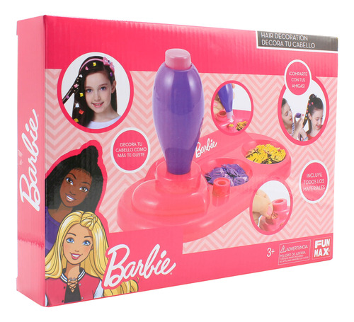 Set De Belleza Con Accesorios Para El Cabello Barbie