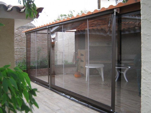 Toldo Vertical Cerramiento Pvc Transparente