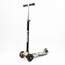 Comprar Monopatin Infantil Rainbow Wind Casco, Rodilleras Y Coderas Color Camuflado