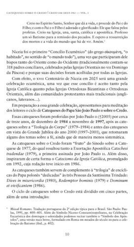 Kit Catequese Sobre O Credo, Vol. 1: Creio Em Deus Pai (capa
