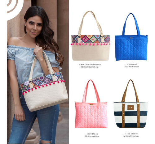 Bolsa Bjx Bajío Fashion Plata Terracota