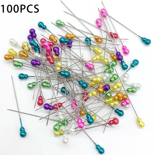 5 Paquete De 400 Alfileres De Costura Con Cabeza De 5 Piezas