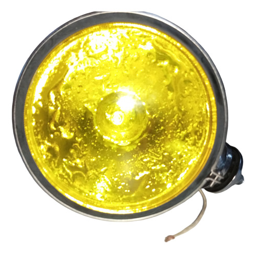 Faro Auxiliar Super 4x4  De 6 H3 Amarillo 