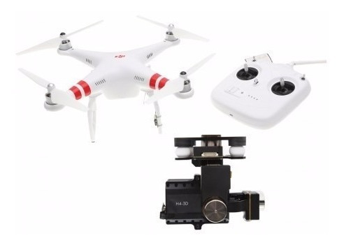 Phantom 2 + Gimbal H3-3d Como Nuevo En Caja!!!