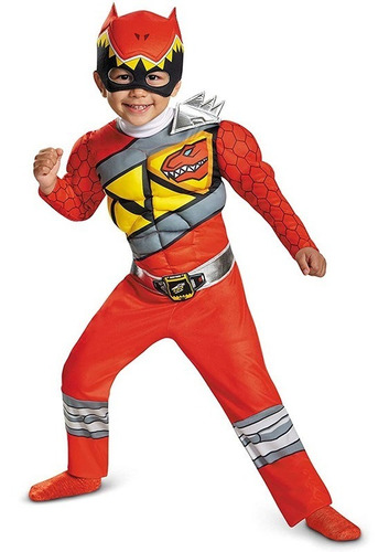 Disfraz Para Niños De Mighty Morphin Power Rangers