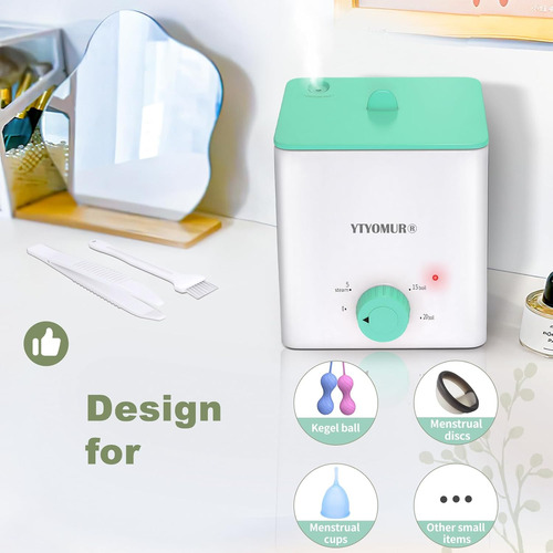 Copas Menstruales Con Esterilizador, 2 Copas Menstruales Reu