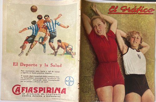 El Gráfico Nº 800 Antigua Revista Fútbol Deportes Nov 1934