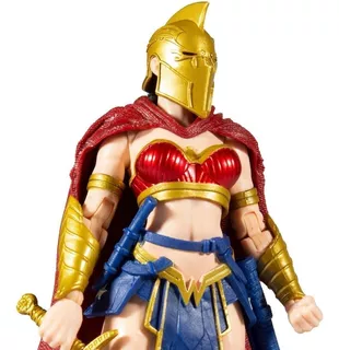 Wonder Woman With Helmet Of Fate Mcfarlane Batman The Last