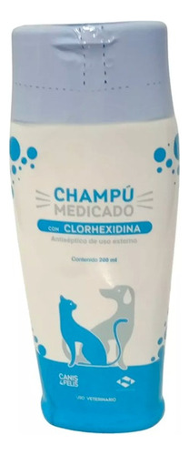 Shampoo Hongos Alergias Clorhexidina Gatos Perros Mascotas