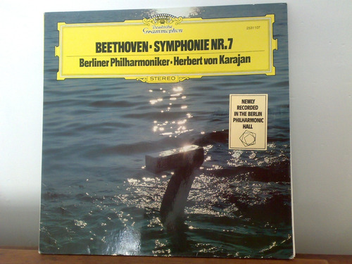 Beethoven Disco Lp Synphonie No.7 Karajan Musica Clasica