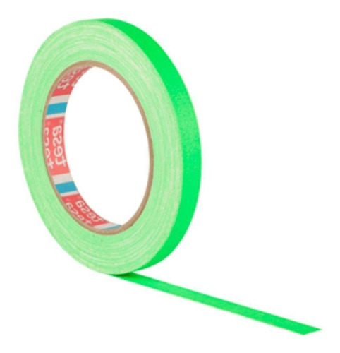 Fita Gaffer Tape Tesa 12mm X 25m Verde Fluorescente