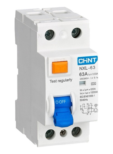 Disyuntor Diferencial Bipolar Chint 2x40 A 30ma