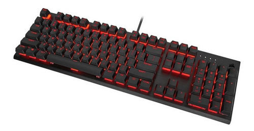 Teclado Corsair Mecanico K60 Pro Red Led Gaming Usb Negr /vc