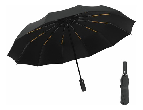 Paraguas Sombrilla 12 Varillas Automatico 100% Protección Uv