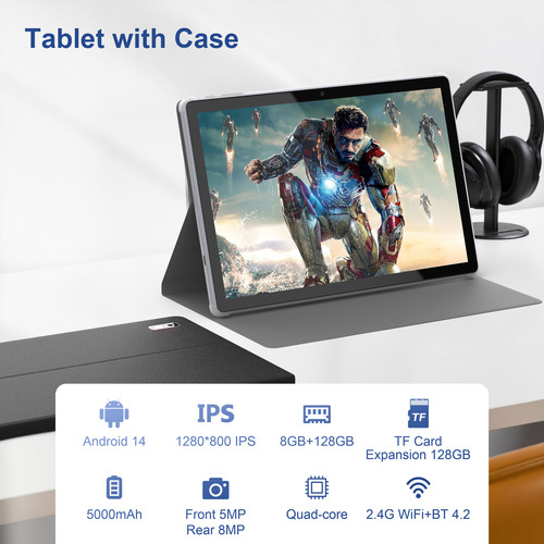Tableta Byybuo A10_l 101 Android 14 8gb Ram 128gb Wifi
