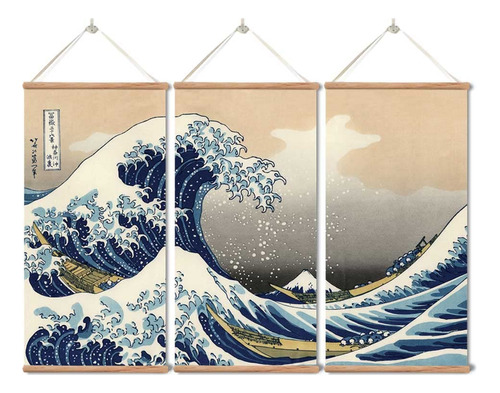 Zhugege - Arte Tradicional Japons The Great Wave Off Kanagaw