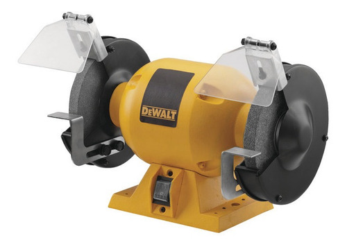 Imagen 2 de 3 de Esmeriladora de banco DeWalt DW752 color amarillo 373 W 120 V + accesorios