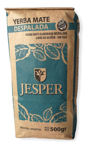 Yerba Mate Jesper Despalada Agroecologica 500gr