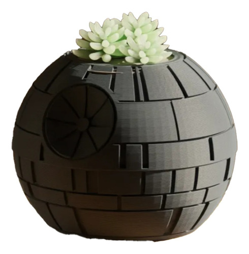 Maceta Deathstar Star Wars Suculentas