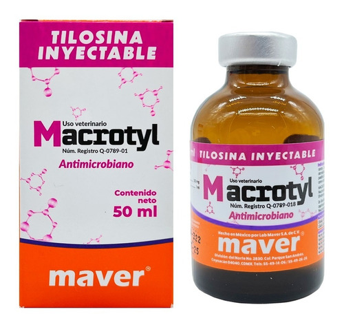 Macrotyl 50ml - Control Infeccion Respiratoria E Intestinal