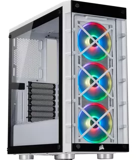 Case Corsair Inteligente Icue 465x Rgb Midtowr 3-rgb-fan-inc