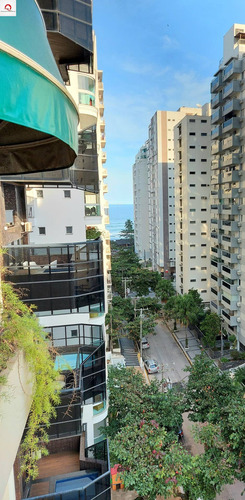 Imagem 2 de 17 de Apartamento Amplo - Próximo A Praia Das Pitangueiras - 150 Metros Úteis, 3 Dormitórios (1 Suíte) + Dependência De Empregada, 2 Vagas Guarujá/sp - Ap05987 - 69755401