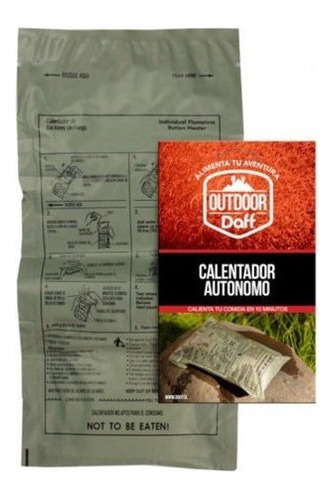 Calentador Autonomo Para Comidas Outdoor Daff