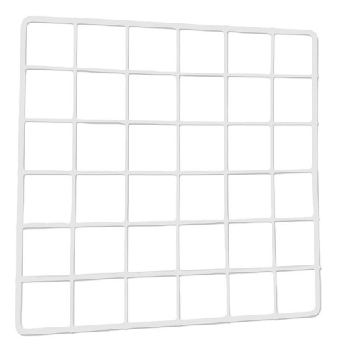 Tela Aramada Estante Cercado Pet Memory Board 30x30cm Bco