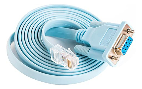 Puerto Serie Hembra De Rj45 A Rs232 Db9 De 9 Pines A Rj45 He