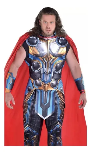 Disfraz De Thor Hombre Talla Estandar