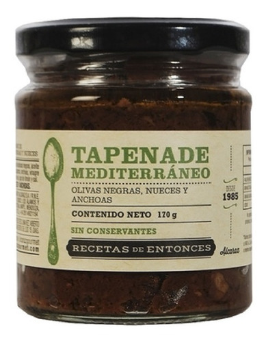 Tapenade Mediterraneo X170gr 