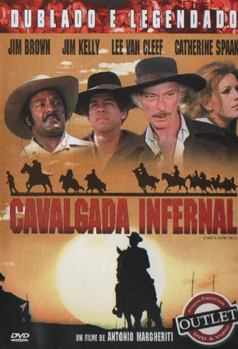 Cavalgada Infernal - Dvd - Jim Brown - Lee Van Cleef