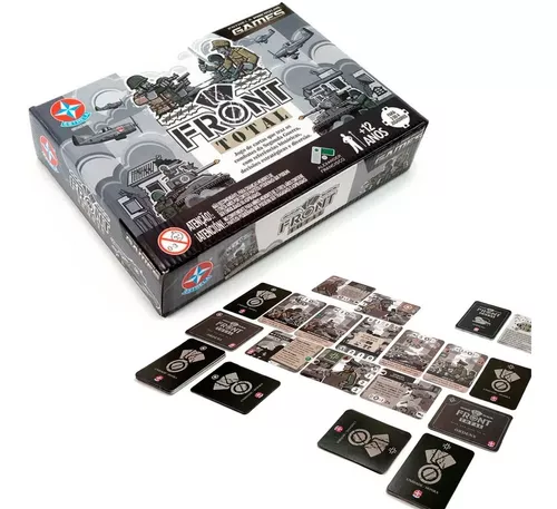 Jogo De Tabuleiro Guerra Front Total - Estrela Premium Games