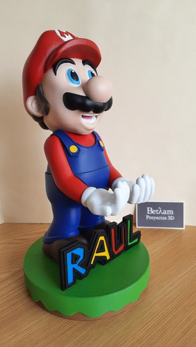 Soporte Para Celular Y Control Mario Bros Personalizable