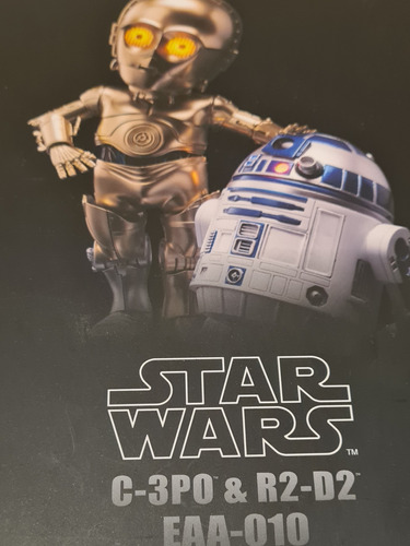 Estatua Star Wars R2 D2 + C3po De Coleccionista Original 