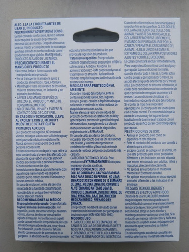 Imagen 6 de 7 de Lote 20 Collar Antipulgas Para Perro Y Gato Hartz