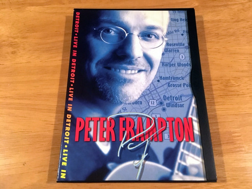 Peter Frampton Live In Detroit Dvd Usa 2000 Original