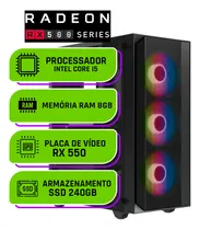 Comprar Computador Gamer Intel I5 3470 Rx 550 4gb Ram 8gb Ssd 240gb
