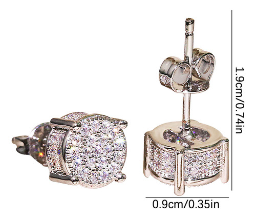 Pendientes De Diamante Sintético Para Mujer, Joyería, Regalo