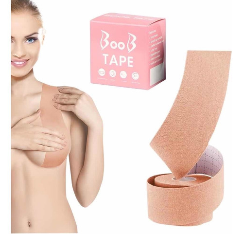 Imagen 1 de 4 de Boob Tape/cinta Levanta Y Sujeta Busto